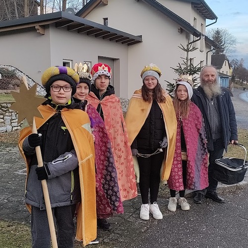 Jan Waglechner, Maximilian Frühwirth, Florian Weidenauer, Leonie Scheichl, Lisa Edinger, Begleiter Ernst Sidl